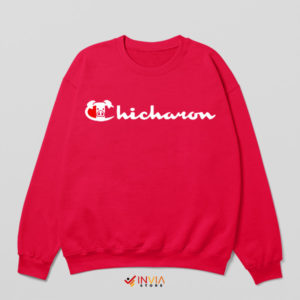 Champion Flavor Chicharrón Dish Red Sweatshirt