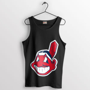 Chief Wahoo Beloved Symbol of Cleveland Black Tank Top