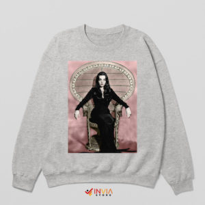 Classic Carolyn Jones as Morticia Addams Sport Grey Sweatshirt