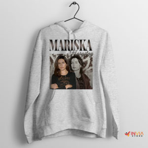 Classic Mariska Hargitay 90s Vintage Sport Grey Hoodie