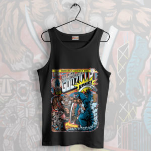 Classic Monster Godzilla vs Kong Tank Top