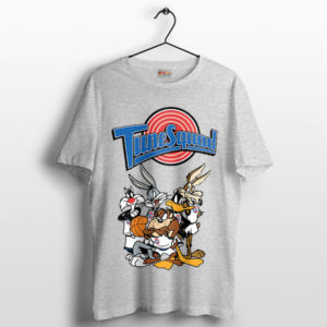 Classic Tune Squad Space Jam Characters Sport Grey T-Shirt
