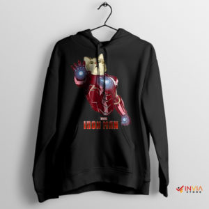 Claws of Justice Iron Cat Man Black Hoodie