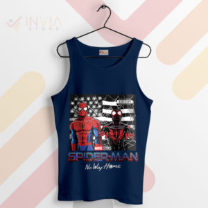 Comics Spider-Man on Stankonia Cover Navy Tank Top