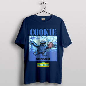 Cookie Monster Nevermind Sesame Street T-Shirt