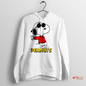 Cool Snoopy Strikes a Pose Hoodie
