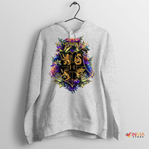Crafted for Wizards Blossom Hogwarts Sport Grey Hoodie