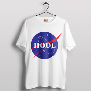 Cryptocurrency Frontier HODL NASA T-Shirt