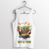 Cute Baby Yoda Tasty Ramen Noodles Tank Top