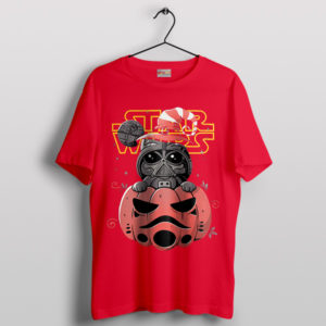 Darth Vader's Dark Halloween Gift Red T-Shirt
