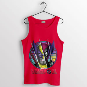 Deadpool and Wolverine Besties Red Tank Top