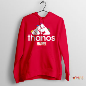 Destiny's Calling Thanos Hand Adidas Red Hoodie