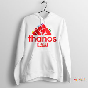 Destiny's Calling Thanos Hand Adidas White Hoodie