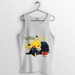 Dual Forces Pikachu with Dark Side Sport Grey Tank Top