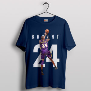 Dunk Like Kobe Mamba Best 24 Navy T-Shirt
