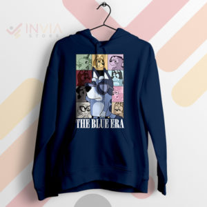 Edition Bluey in Swift’s The Eras Tour Navy Hoodie