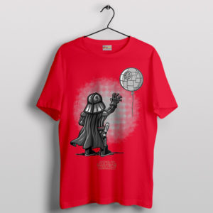 Empire Banksy's Darth Vader Balloon Red T-ShirtEmpire Banksy's Darth Vader Balloon Red T-Shirt
