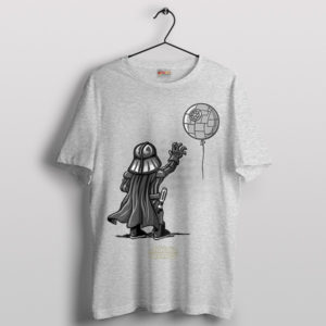 Empire Banksy's Darth Vader Balloon Sport Grey T-Shirt