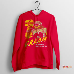 Enter the Cream Macho Man Wu-Tang Red Hoodie