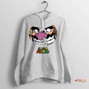 Enter the Mario Wu-Tang Kingdom Sport Grey Hoodie
