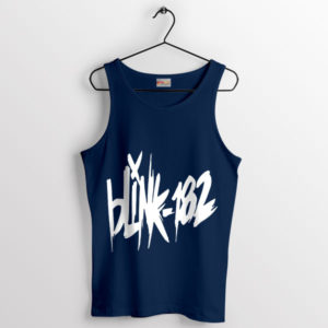 Epic Blink-182 Ode Fan Art Legend Navy Tank Top