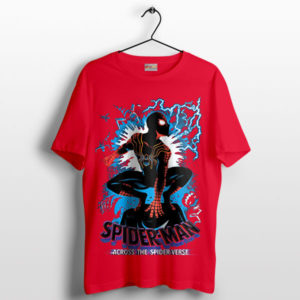 Epic Spider-Man Miles Morales Comic MCU Red T-Shirt
