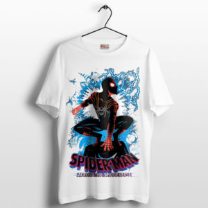 Epic Spider-Man Miles Morales Comic MCU White T-Shirt