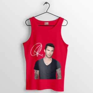 Evolution Adam Levine Signature Red Tank Top