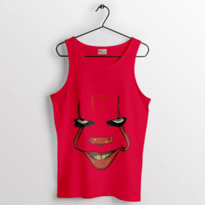 Face the Clown Pennywise IT Movie Red Tank Top