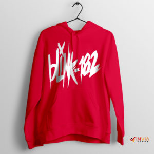 Fan Art Extravaganza Blink-182 Revolution Red Hoodie