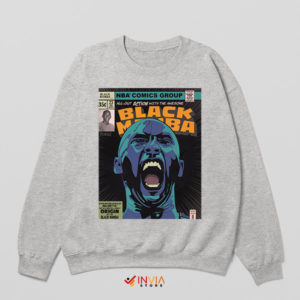 Fandom Kobe Mamba NBA Comics Sport Grey Sweatshirt