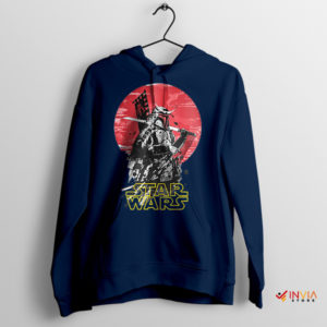 Fashion Empire Darth Vader Samurai Navy Hoodie