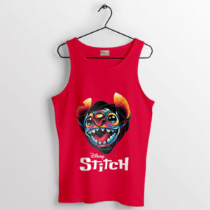 Favorite Disney Friend Stitch Red Tank Top