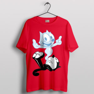 Feline Fun Felix the Cat's Meme T-Shirt