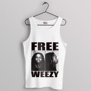 Flow Freedom Free Weezy Album White Tank Top