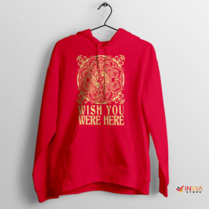 Floyd Classics Wish You Were Here Red Hoodie