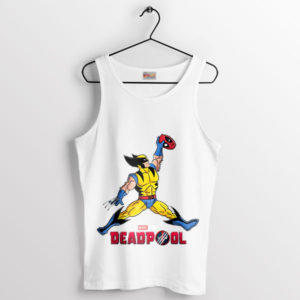 Fly High with Air Mutant Wolverine White Tank Top
