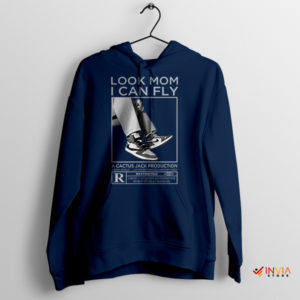 Fly Like a Cactus Jack Look Mom Navy Hoodie