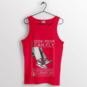 Flying Proud with Cactus Jack Red Tank Top
