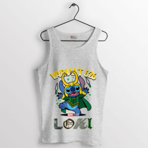 Funny Loki Variant Stitch Conquer Sport Grey Tank Top