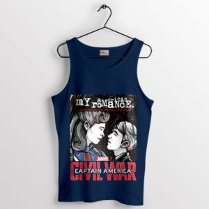 Fusion Romance Peggy and Rogers Navy Tank Top