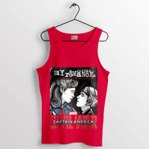 Fusion Romance Peggy and Rogers Red Tank Top