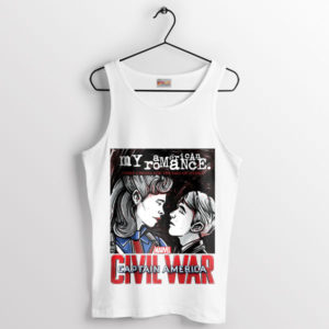 Fusion Romance Peggy and Rogers White Tank Top