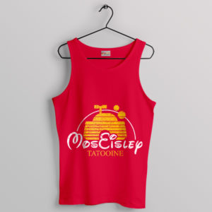 Galactic Dreamland Mos Eisley Castle Red Tank Top