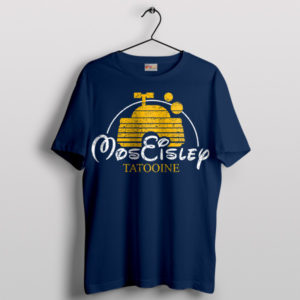 Galactic Magic Mos Eisley Disney Castle Navy T-Shirt