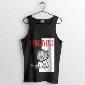 Garfield Trouble in Scarface Style Tank Top