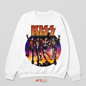 Get Lost in Rock History Vintage KISS Sweatshirt