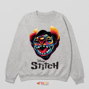 Get Stitch Disney Colorful Friend Sport Gery Sweatshirt