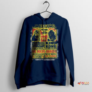 Giant Monster Madness Godzilla x Kong Navy Hoodie