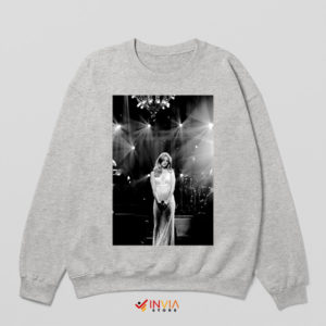 Glamour Lana Del Rey In Concert Sport Grey Sweatshirt